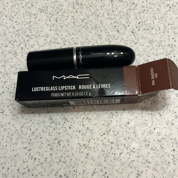 MAC Lustreglass Lipstick I Deserve This - Picture 2 of 10